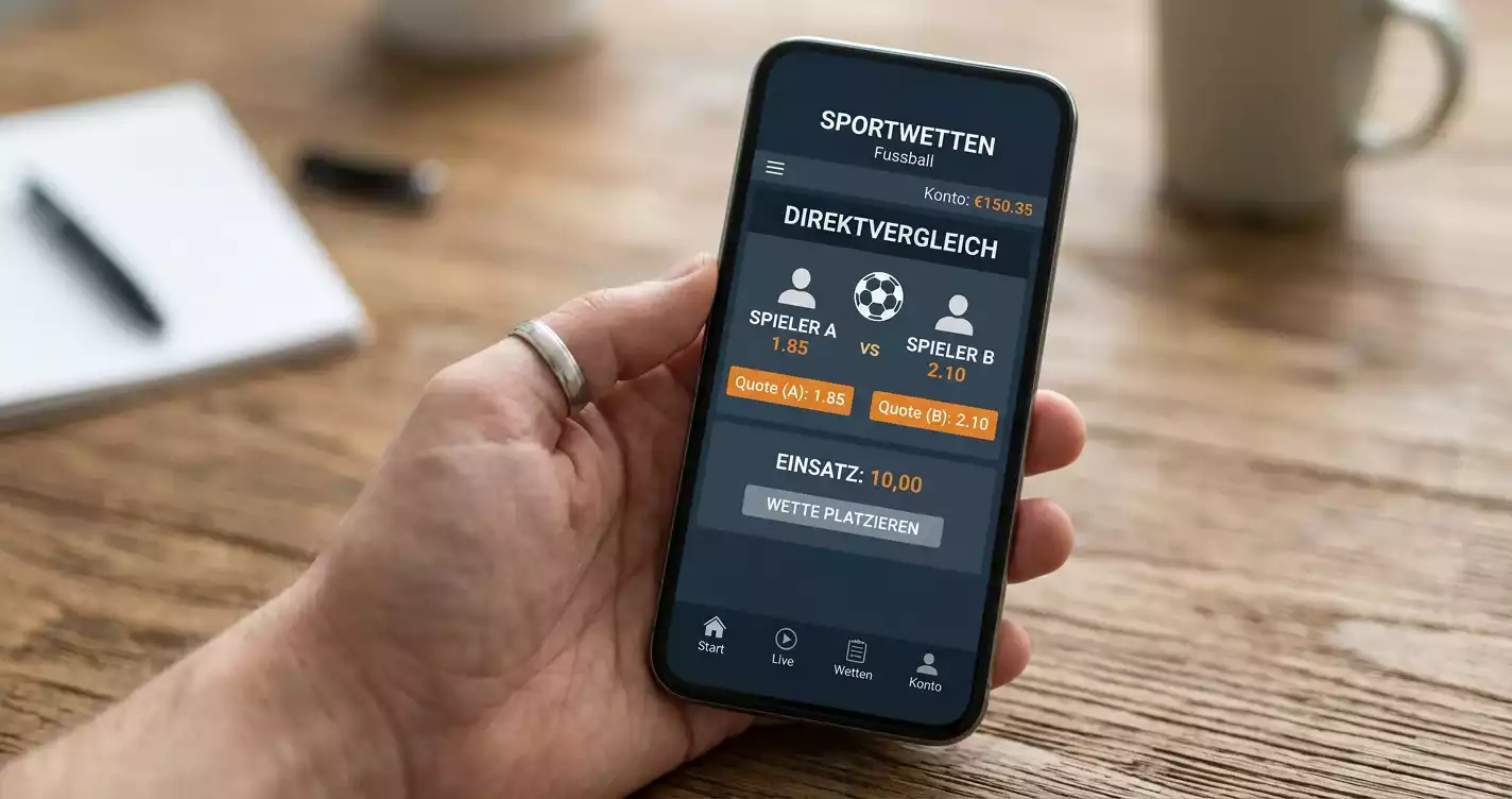Smartphone mit Head-to-Head-Markt für zwei Spieler im Vergleich